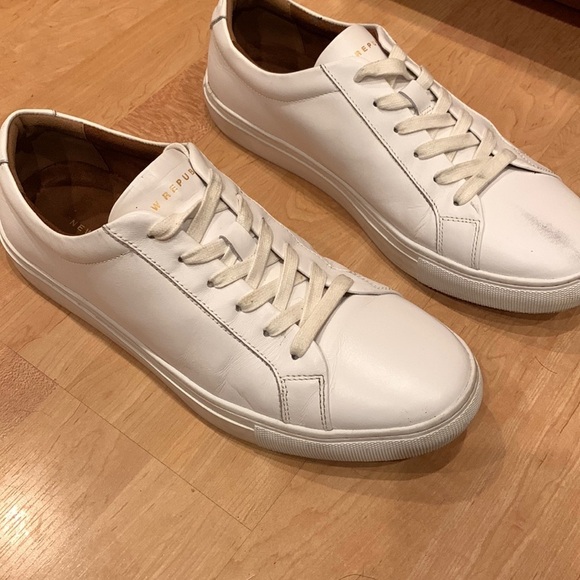 New Republic By Mark Monairy Size 10.5 White Shoe - Picture 7 of 9